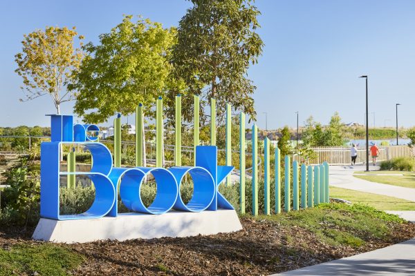 The Brook Aura Entry Feature and Signage